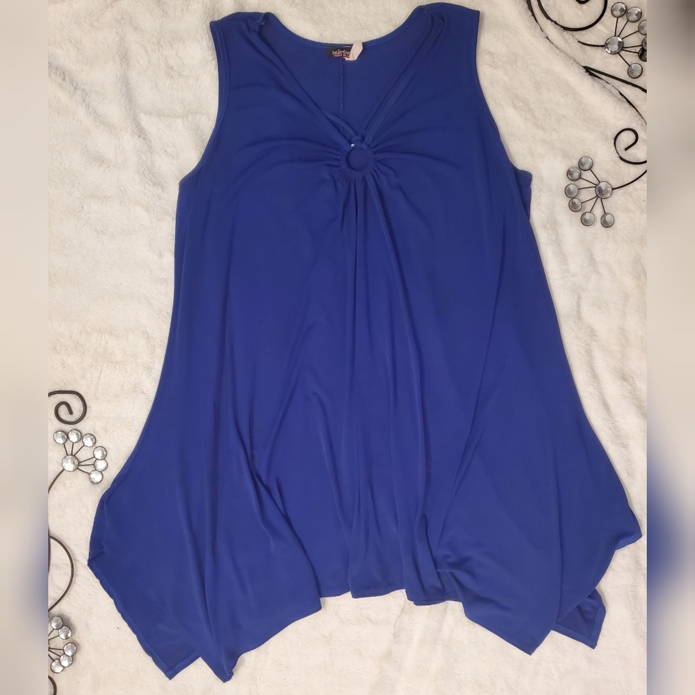 Blue sundress